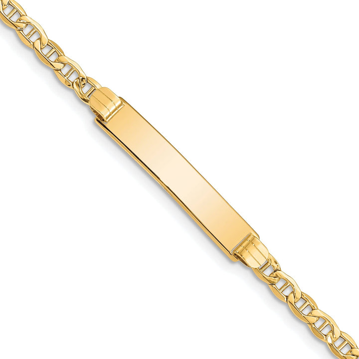 Lovely Rita's Bracelets 14k Yellow Gold ID Bracelet