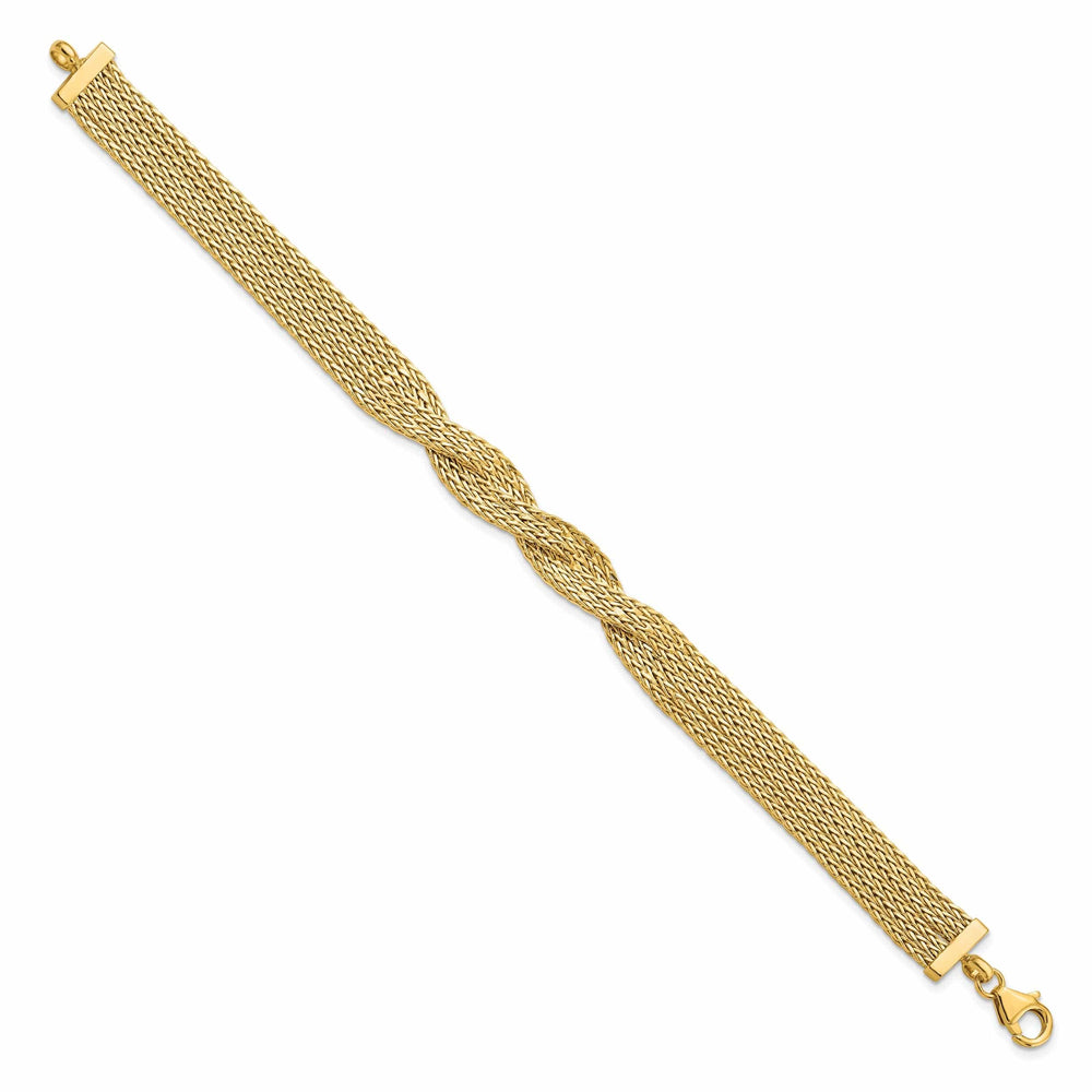 Lovely Rita's Bracelets 14k Yellow Gold Multi Strand Twisted Bracelet