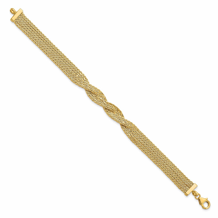 Lovely Rita's Bracelets 14k Yellow Gold Multi Strand Twisted Bracelet