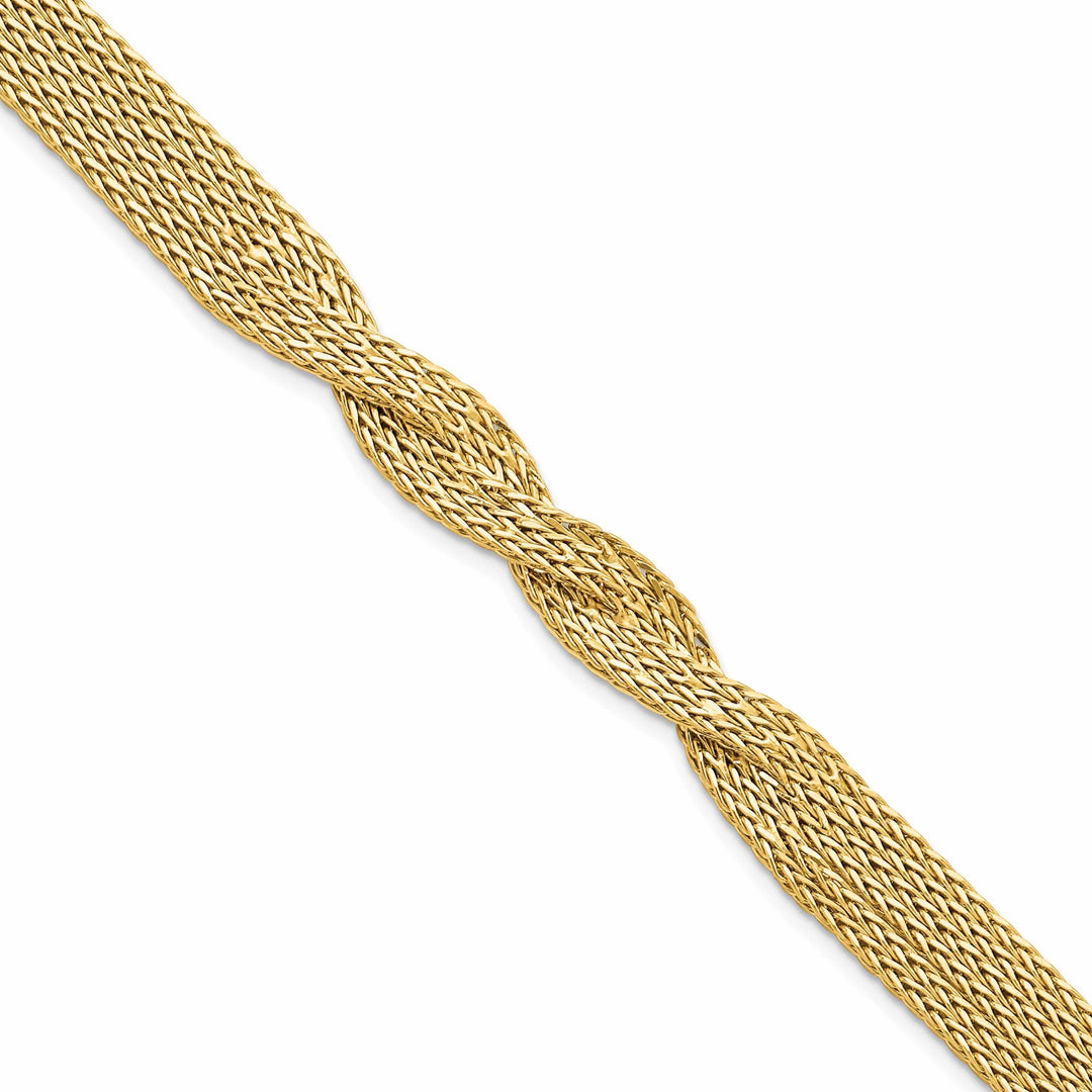 Lovely Rita's Bracelets 14k Yellow Gold Multi Strand Twisted Bracelet