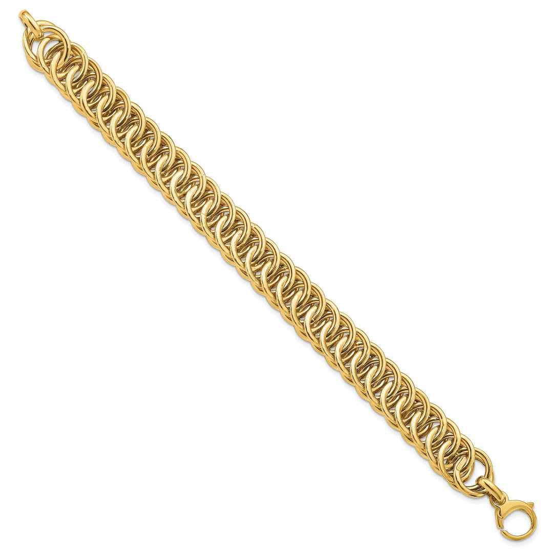 Lovely Rita's Bracelets 14k Yellow Gold Polish D.C Reversible  Bracelet