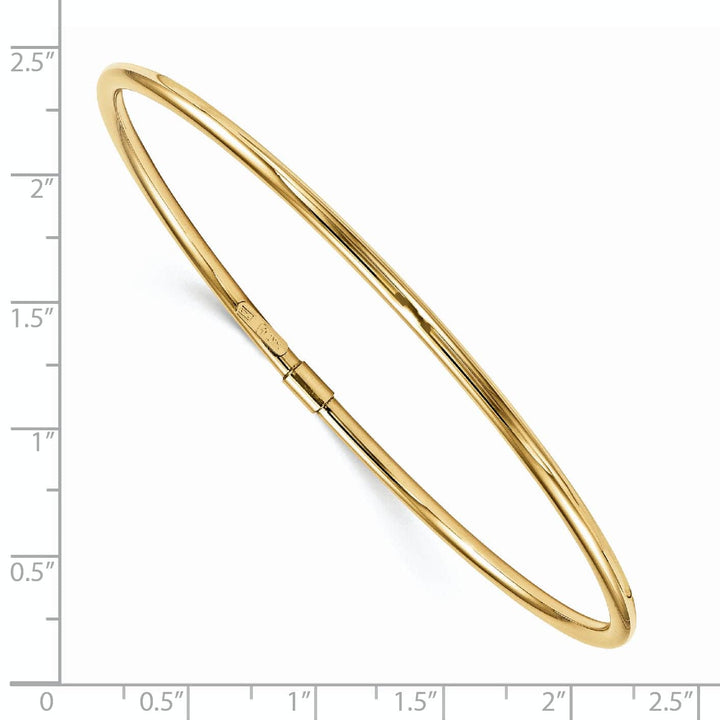 Lovely Rita's Bracelets 14k Yellow Gold Polished Bangle