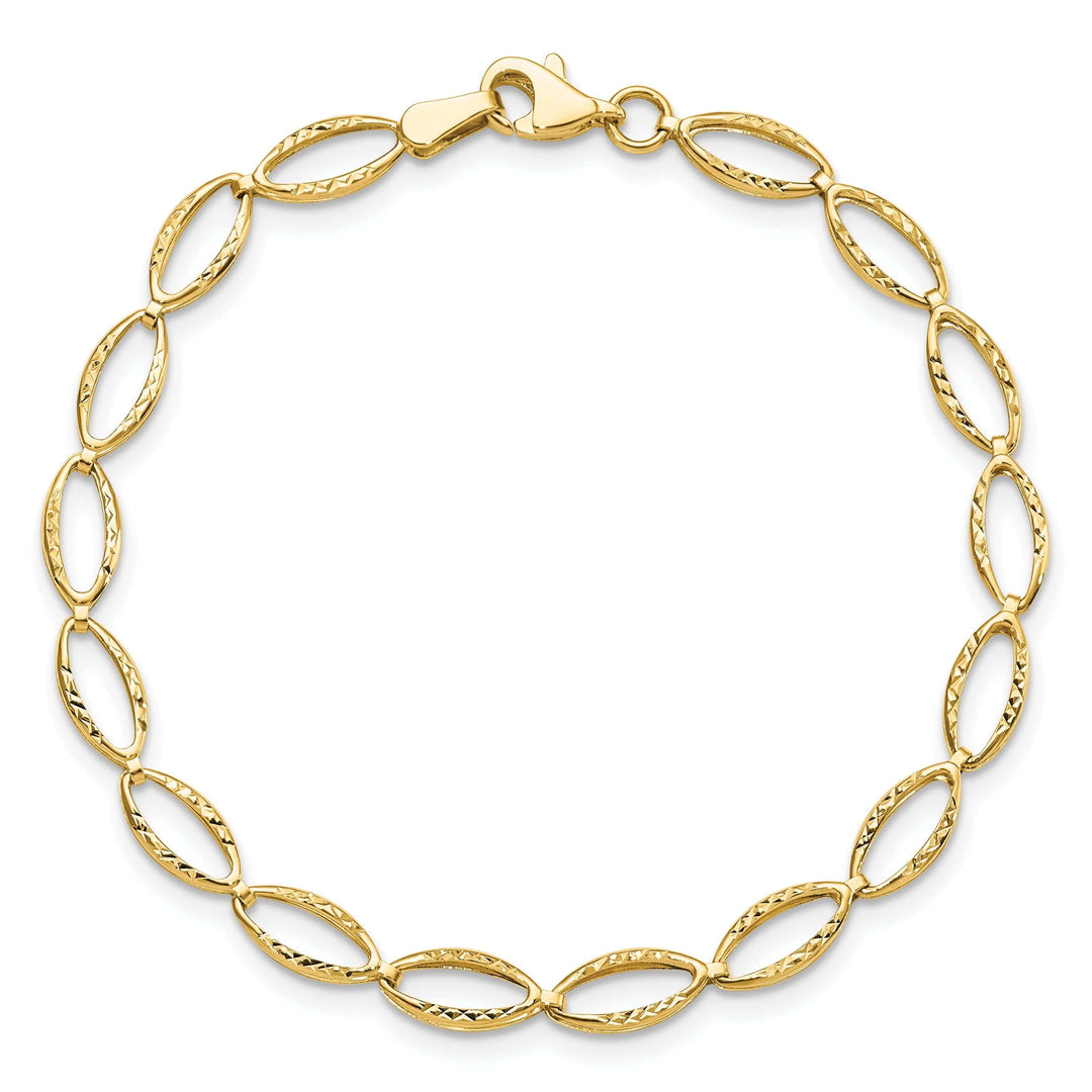 Lovely Rita's Bracelets 14k Yellow Gold Polished D.C Bracelet