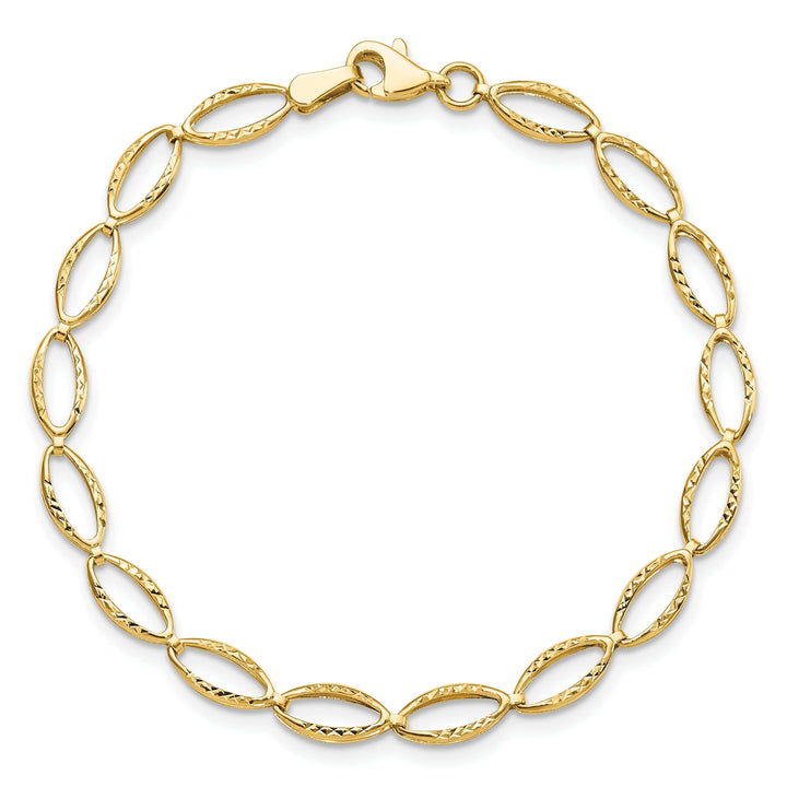 Lovely Rita's Bracelets 14k Yellow Gold Polished D.C Bracelet