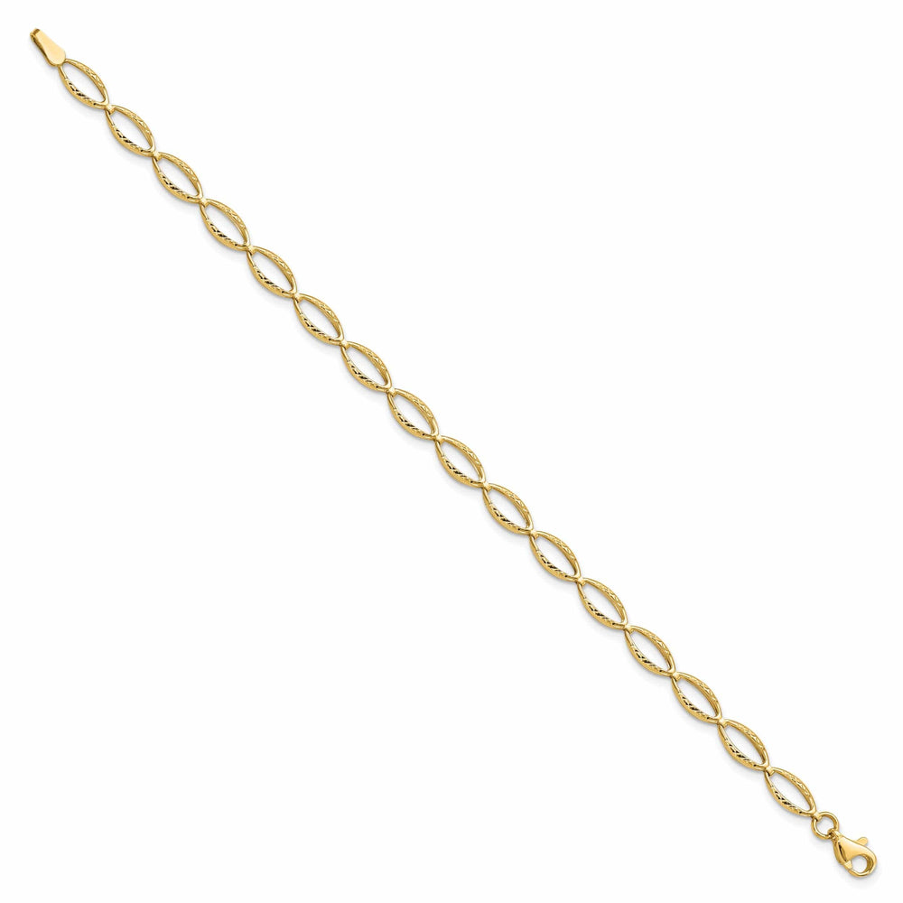 Lovely Rita's Bracelets 14k Yellow Gold Polished D.C Bracelet