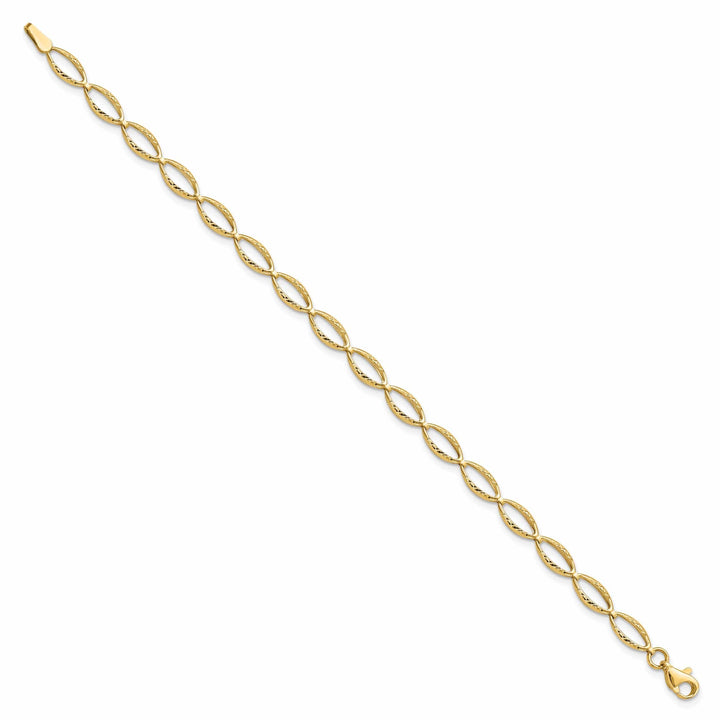 Lovely Rita's Bracelets 14k Yellow Gold Polished D.C Bracelet