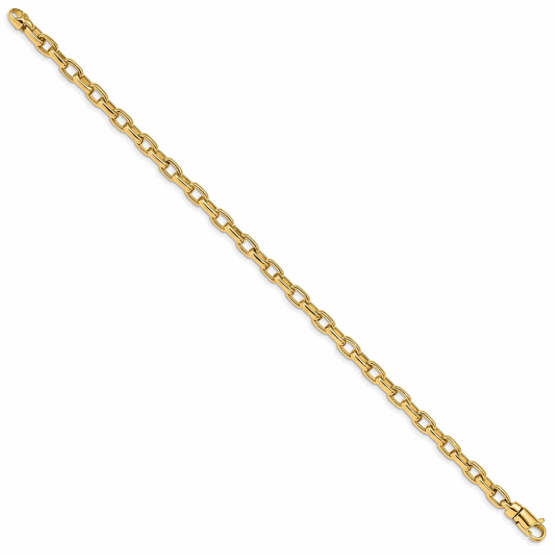 Lovely Rita's Bracelets 14k Yellow Gold Polished Fancy 5 mm Link Bracelet