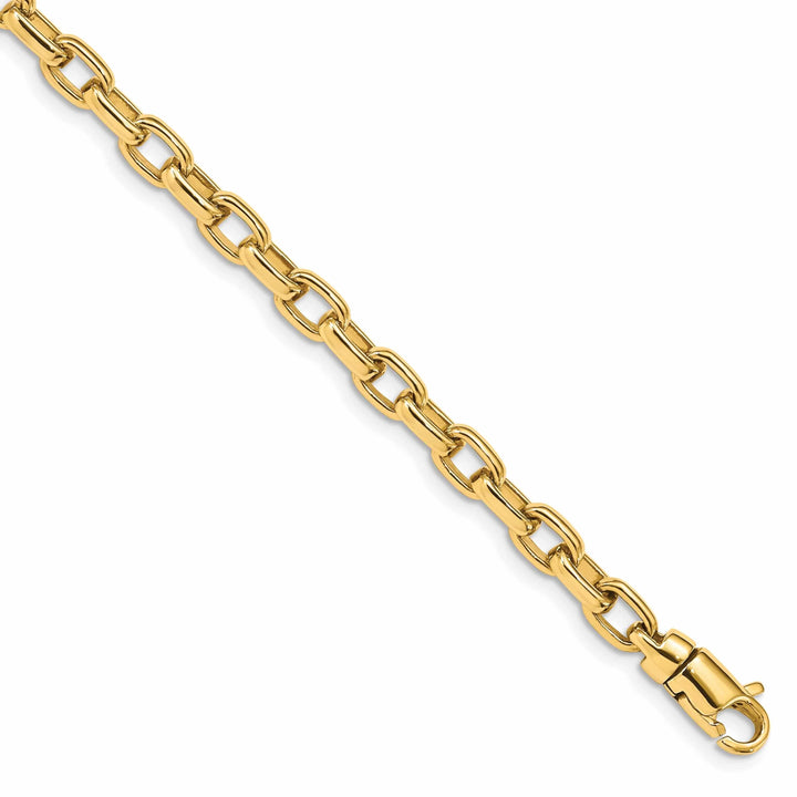 Lovely Rita's Bracelets 14k Yellow Gold Polished Fancy 5 mm Link Bracelet