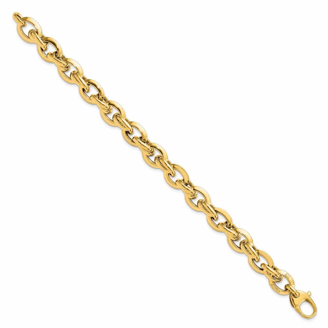 Lovely Rita's Bracelets 14k Yellow Gold Polished Fancy Link Bracelet