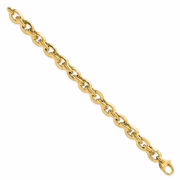 Lovely Rita's Bracelets 14k Yellow Gold Polished Fancy Link Bracelet