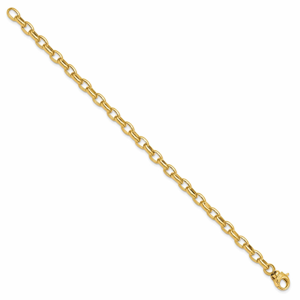 Lovely Rita's Bracelets 14k Yellow Gold Polished Fancy Link Bracelet