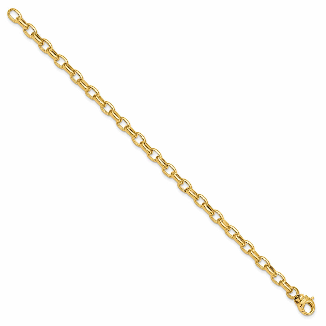 Lovely Rita's Bracelets 14k Yellow Gold Polished Fancy Link Bracelet