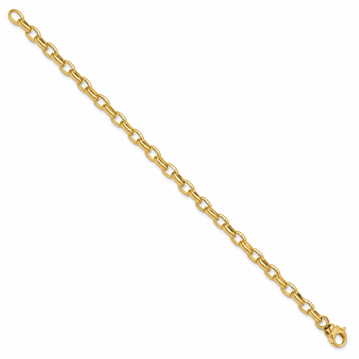 Lovely Rita's Bracelets 14k Yellow Gold Polished Fancy Link Bracelet
