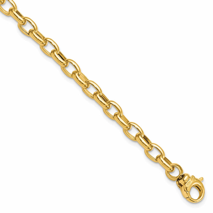 Lovely Rita's Bracelets 14k Yellow Gold Polished Fancy Link Bracelet