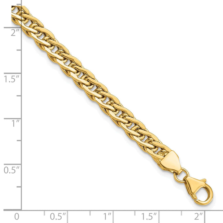 Lovely Rita's Bracelets 14k Yellow Gold Polished Fancy Link Bracelet