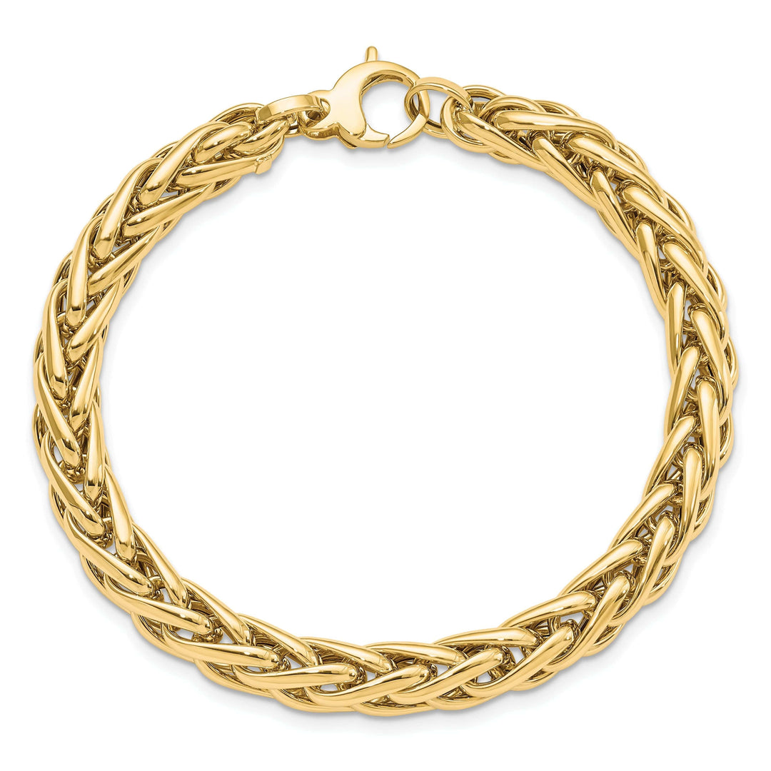 Lovely Rita's Bracelets 14k Yellow Gold Polished Fancy Link Bracelet