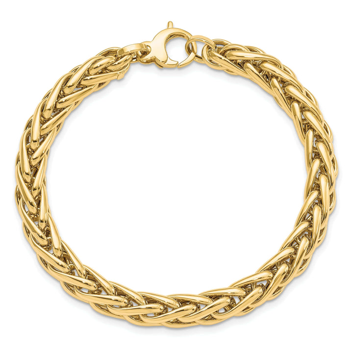 Lovely Rita's Bracelets 14k Yellow Gold Polished Fancy Link Bracelet