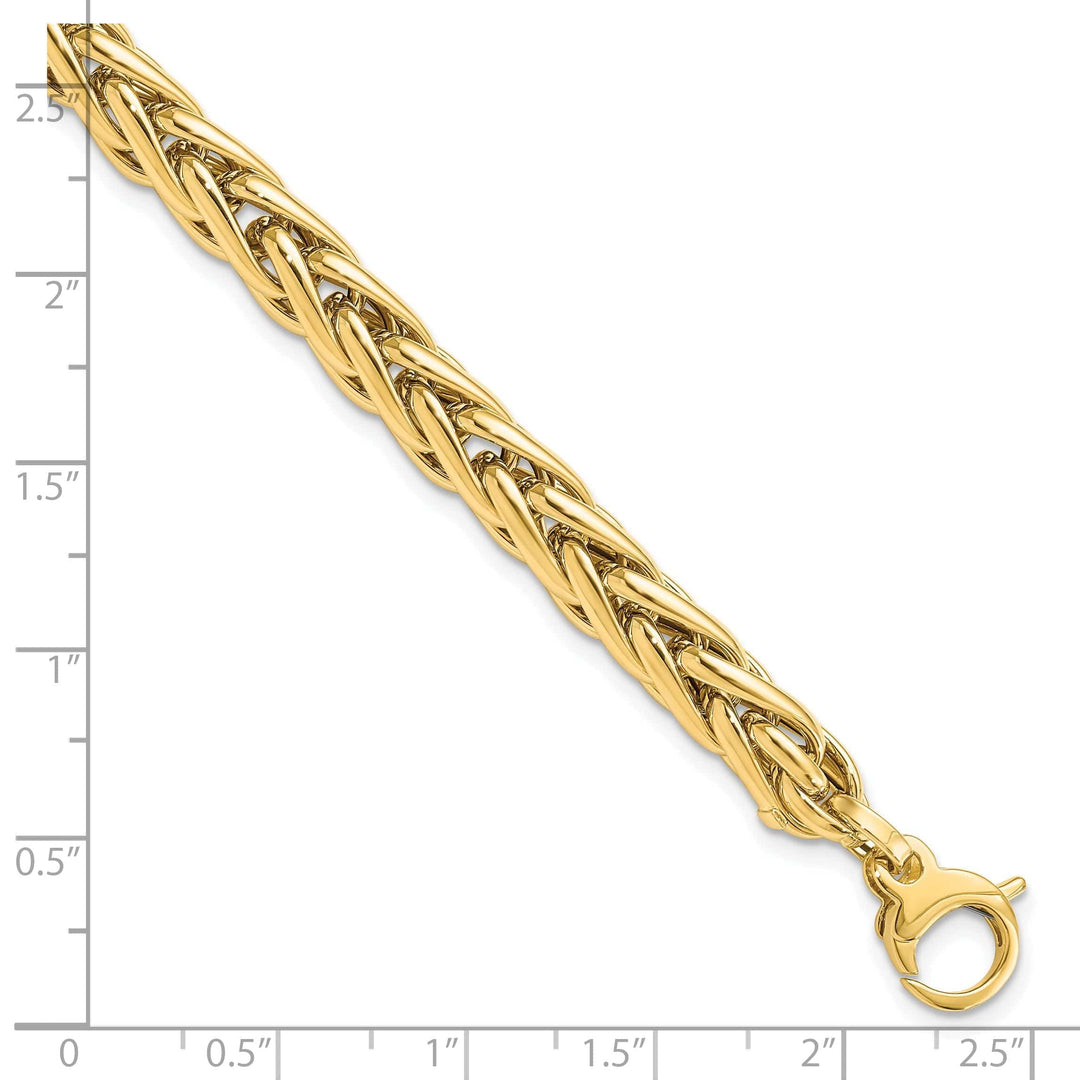 Lovely Rita's Bracelets 14k Yellow Gold Polished Fancy Link Bracelet