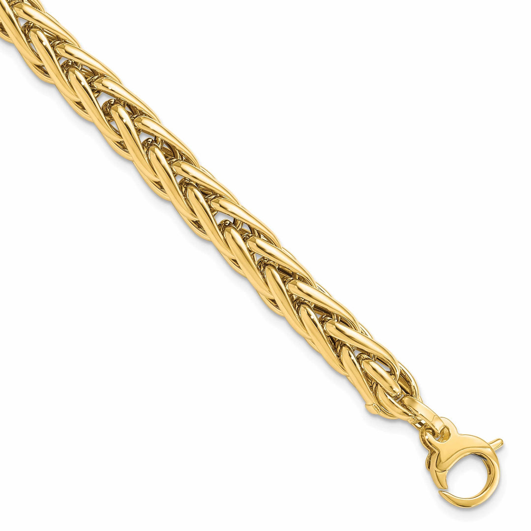Lovely Rita's Bracelets 14k Yellow Gold Polished Fancy Link Bracelet