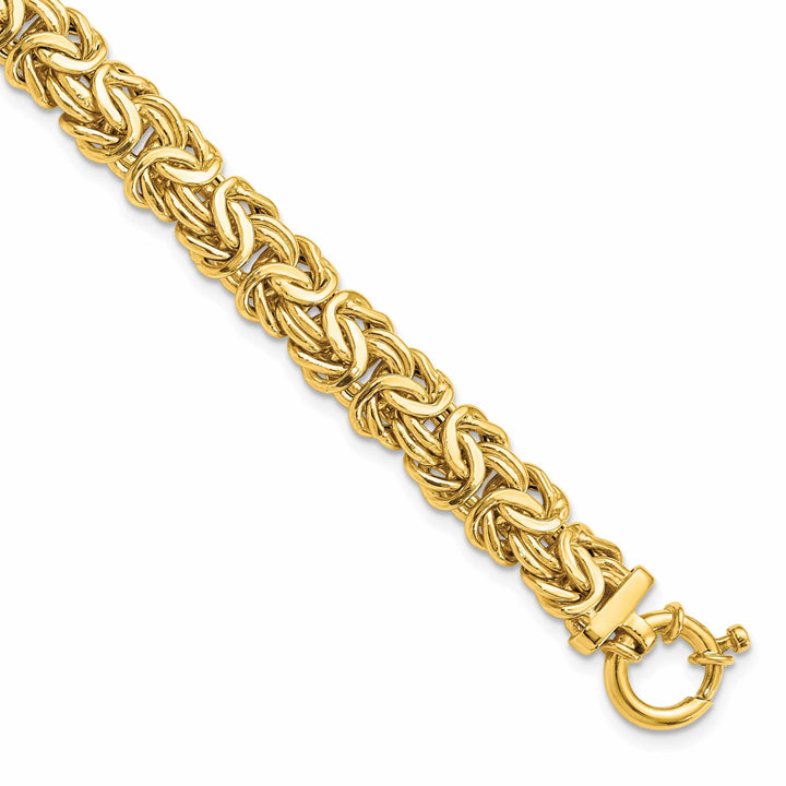 Lovely Rita's Bracelets 14k Yellow Gold Polished Fancy Link Bracelet