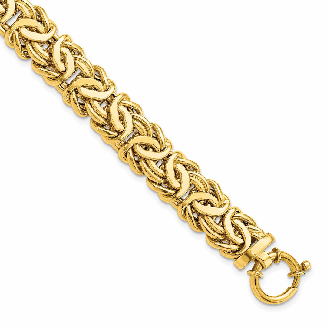 Lovely Rita's Bracelets 14k Yellow Gold Polished Fancy Link Bracelet