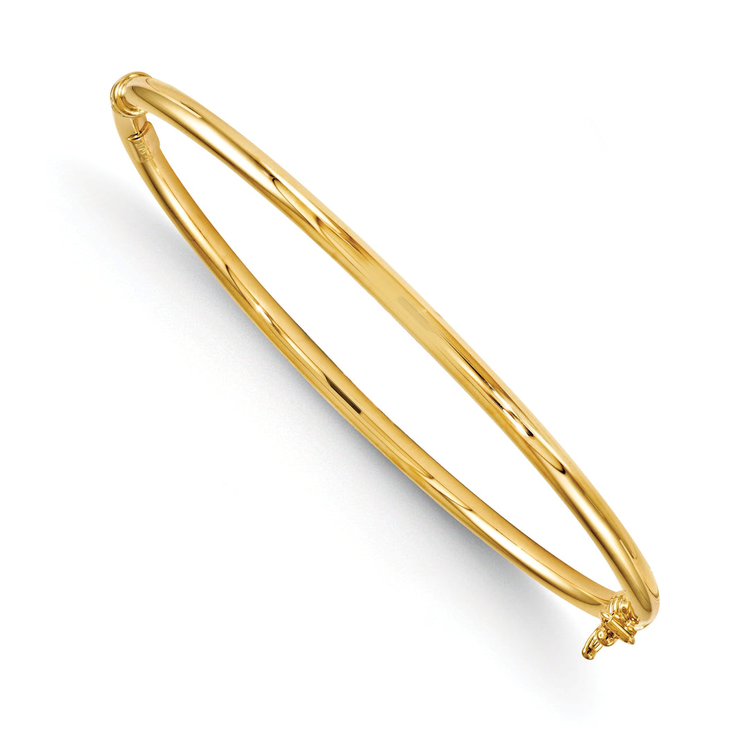 Lovely Rita's Bracelets 14K Yellow Gold Polished Hinged Bangle