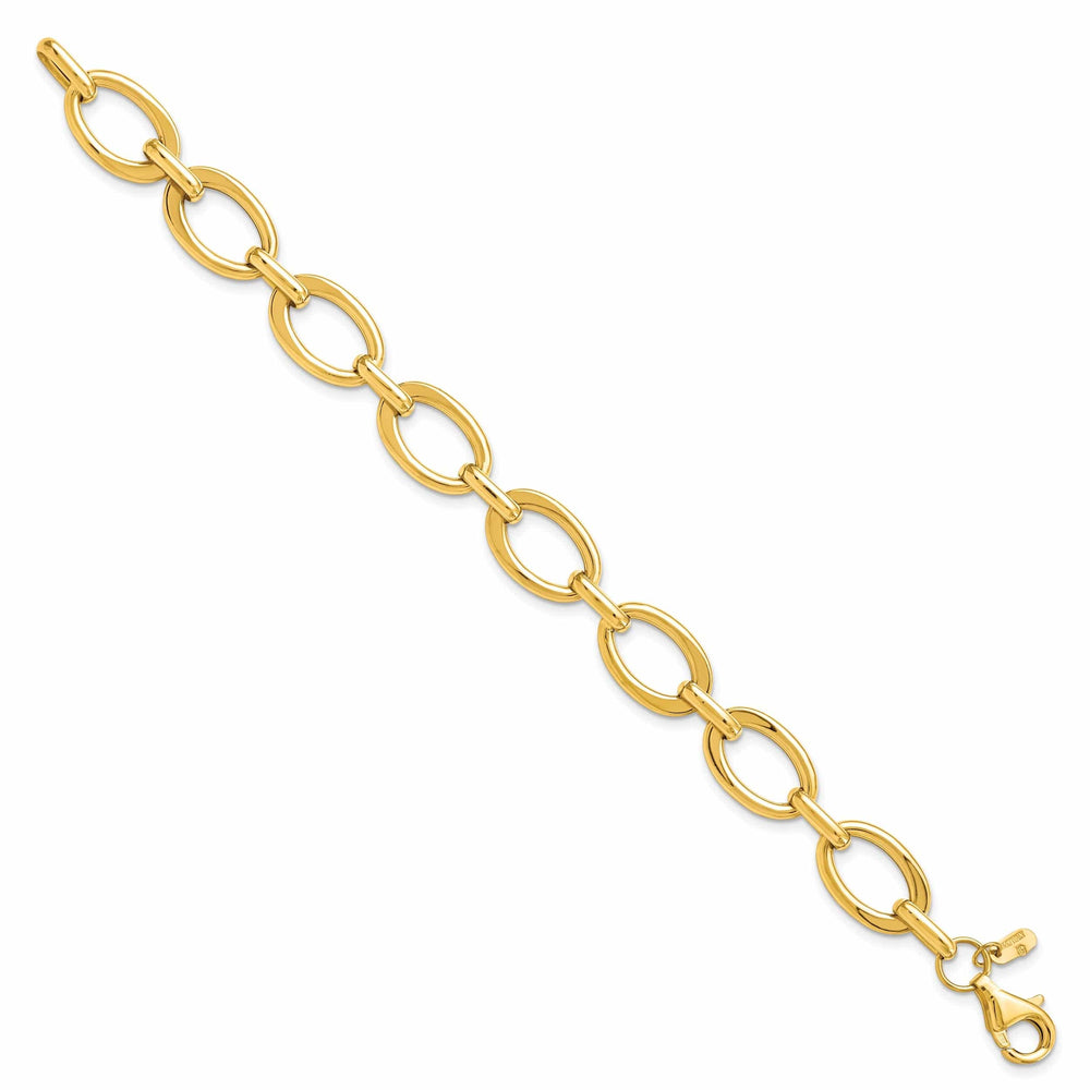 Lovely Rita's Bracelets 14k Yellow Gold Polished Link Bracelet