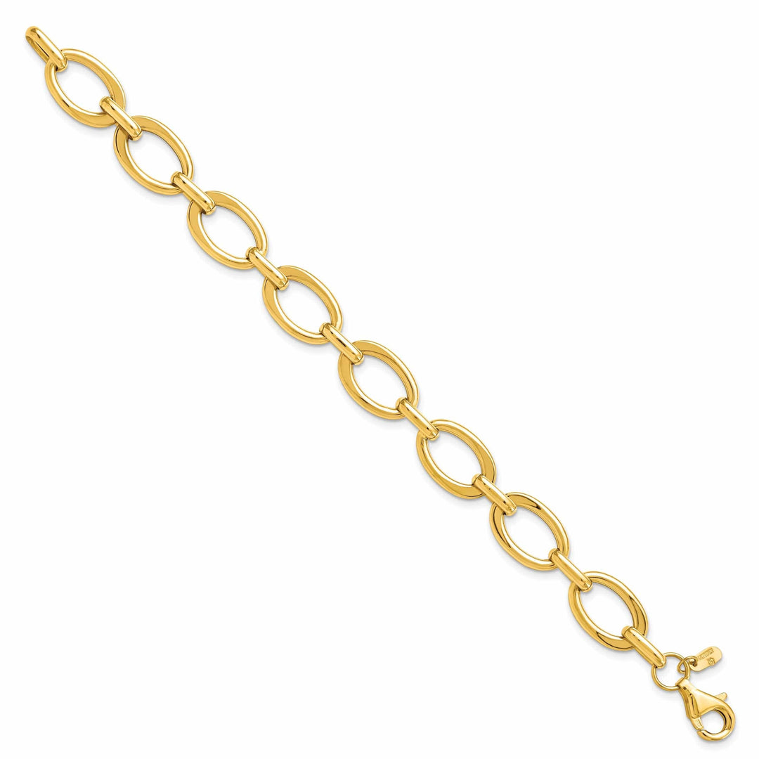 Lovely Rita's Bracelets 14k Yellow Gold Polished Link Bracelet