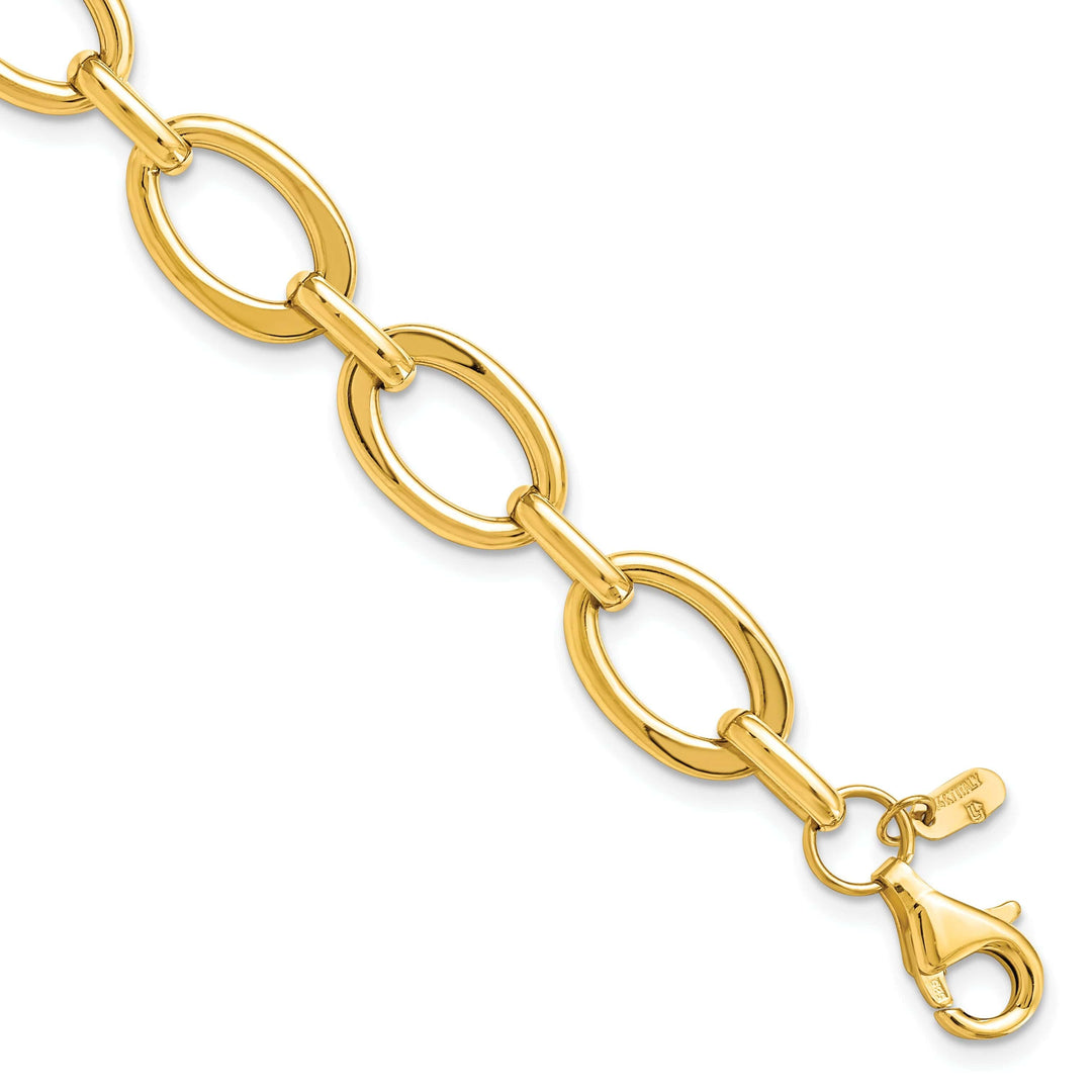Lovely Rita's Bracelets 14k Yellow Gold Polished Link Bracelet