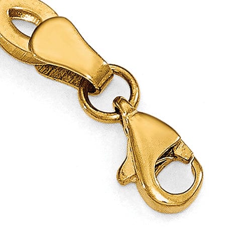 Lovely Rita's Bracelets 14k Yellow Gold Polished XOXO Bracelet