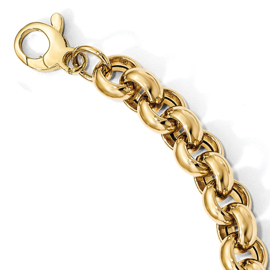 Lovely Rita's Bracelets 14k Yellow Gold Rolo Link Bracelet
