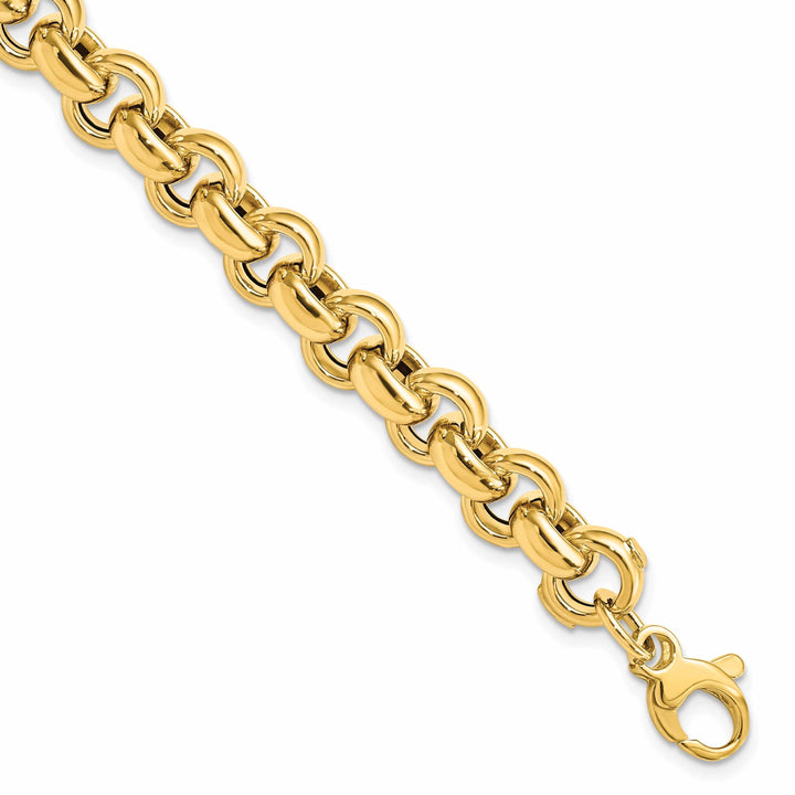 Lovely Rita's Bracelets 14k Yellow Gold Rolo Link Bracelet