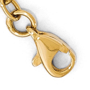 Lovely Rita's Bracelets Leslie 14k Yellow Gold Polish Infinity Bracelet