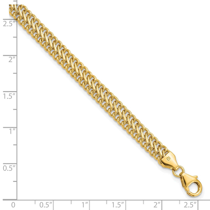 Lovely Rita's Bracelets Leslie 14k Yellow Gold Polished S Link Bracelet