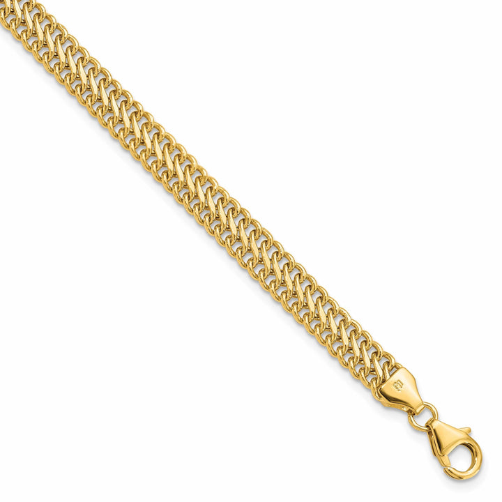 Lovely Rita's Bracelets Leslie 14k Yellow Gold Polished S Link Bracelet