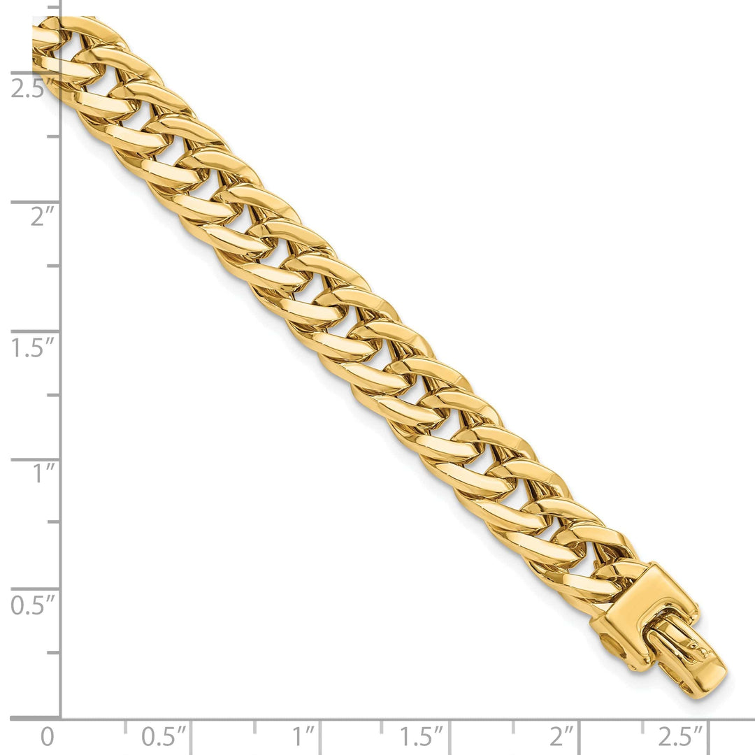 Lovely Rita's Bracelets Leslies 14k Yellow Gold Polished Men's Bracelet