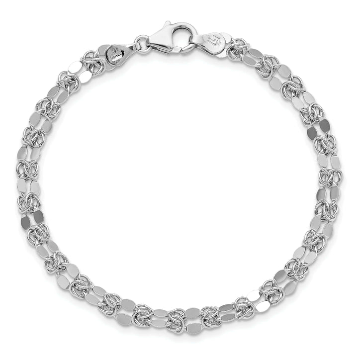 Lovely Rita's Bracelets Leslies Sterling Silver Polished Fancy Bracelet