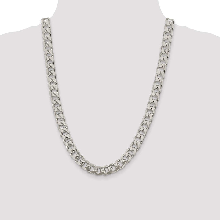Lovely Rita's Bracelets Silver 10.50-mm Solid Domed Link Curb Chain