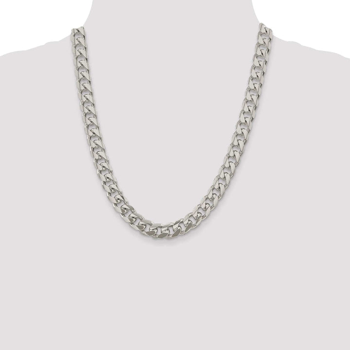 Lovely Rita's Bracelets Silver 10.50-mm Solid Domed Link Curb Chain