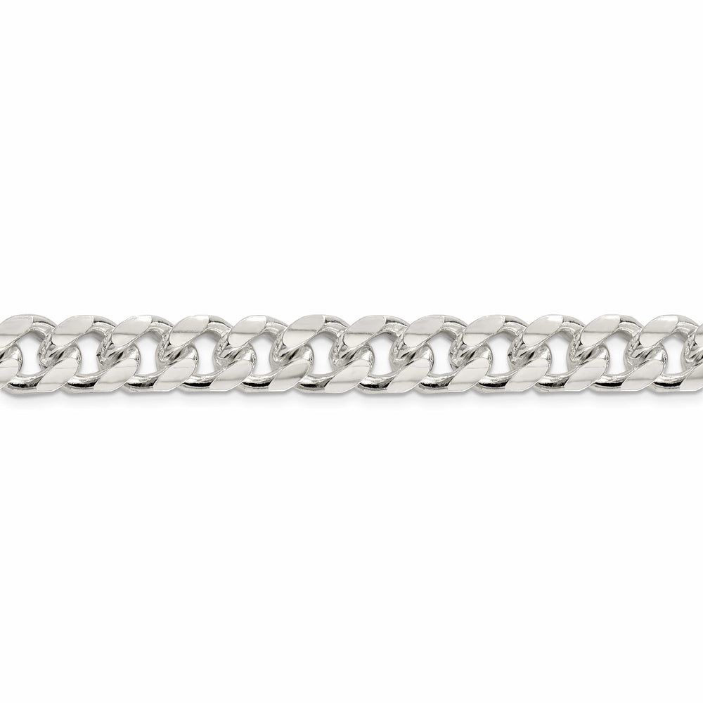 Lovely Rita's Bracelets Silver 10.50-mm Solid Domed Link Curb Chain