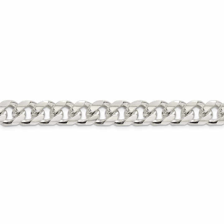 Lovely Rita's Bracelets Silver 10.50-mm Solid Domed Link Curb Chain