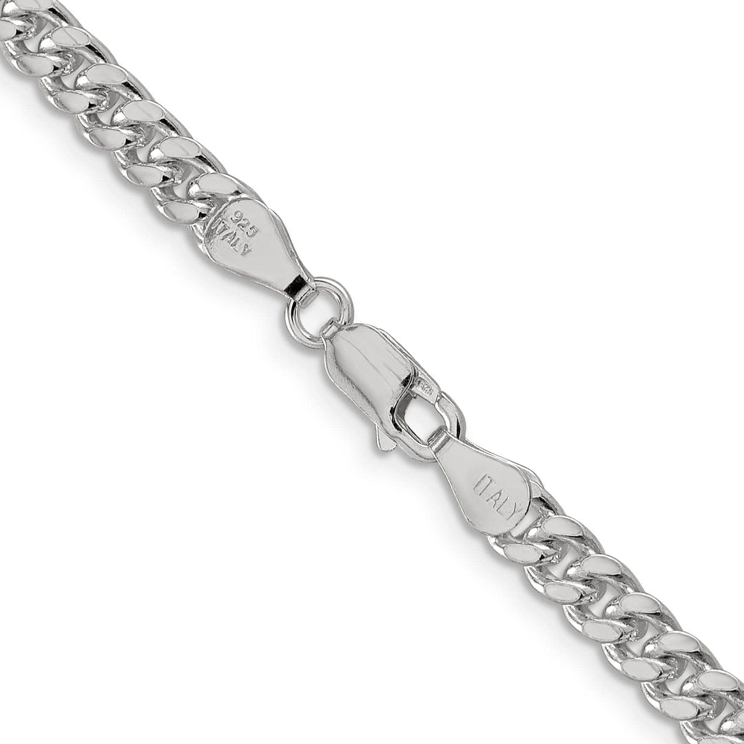 Lovely Rita's Bracelets Silver 5.00-mm Solid Domed Link Curb Chain