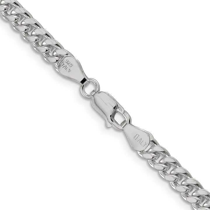 Lovely Rita's Bracelets Silver 5.00-mm Solid Domed Link Curb Chain