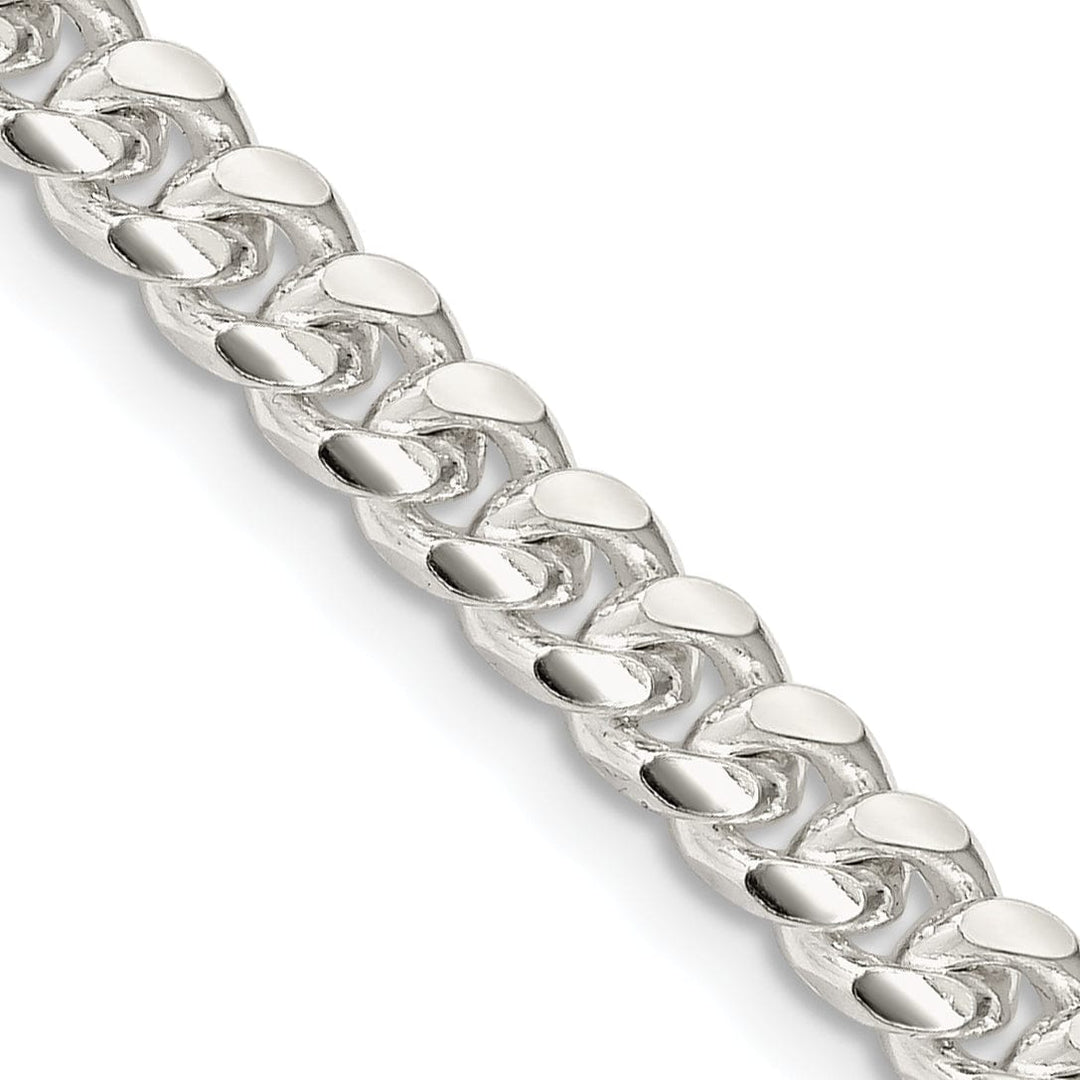 Lovely Rita's Bracelets Silver 5.00-mm Solid Domed Link Curb Chain