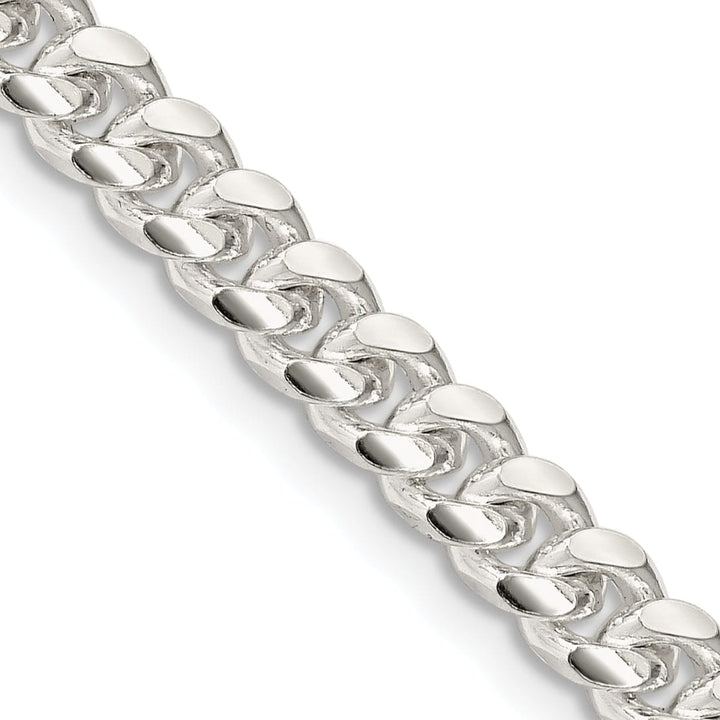 Lovely Rita's Bracelets Silver 5.00-mm Solid Domed Link Curb Chain