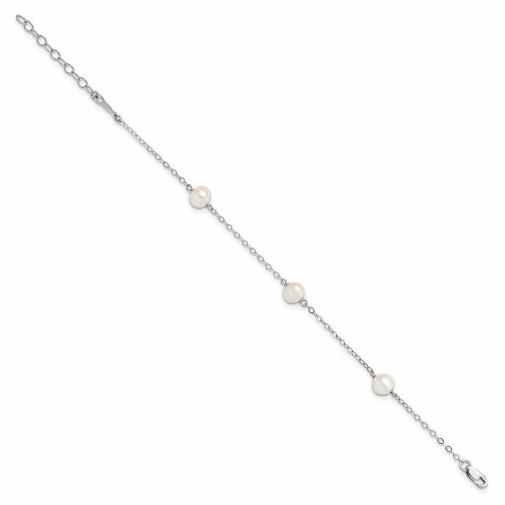 Lovely Rita's Bracelets Silver 5-6m Fresh Water Cultured Pearl Bracelet