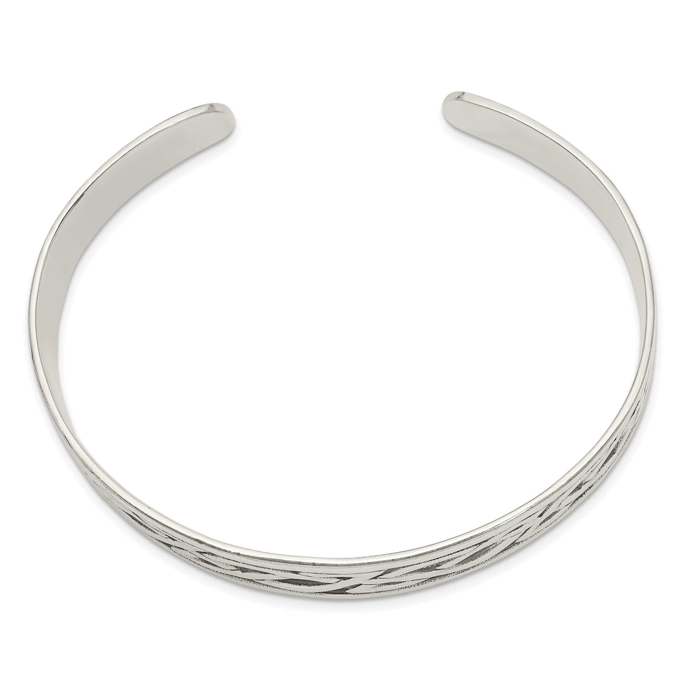 Lovely Rita's Bracelets Silver Antique Flexable Cuff Bangle Bracelet
