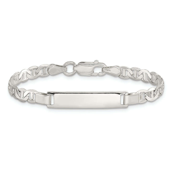 Lovely Rita's Bracelets Silver Childrens ID Anchor Link Bracelet