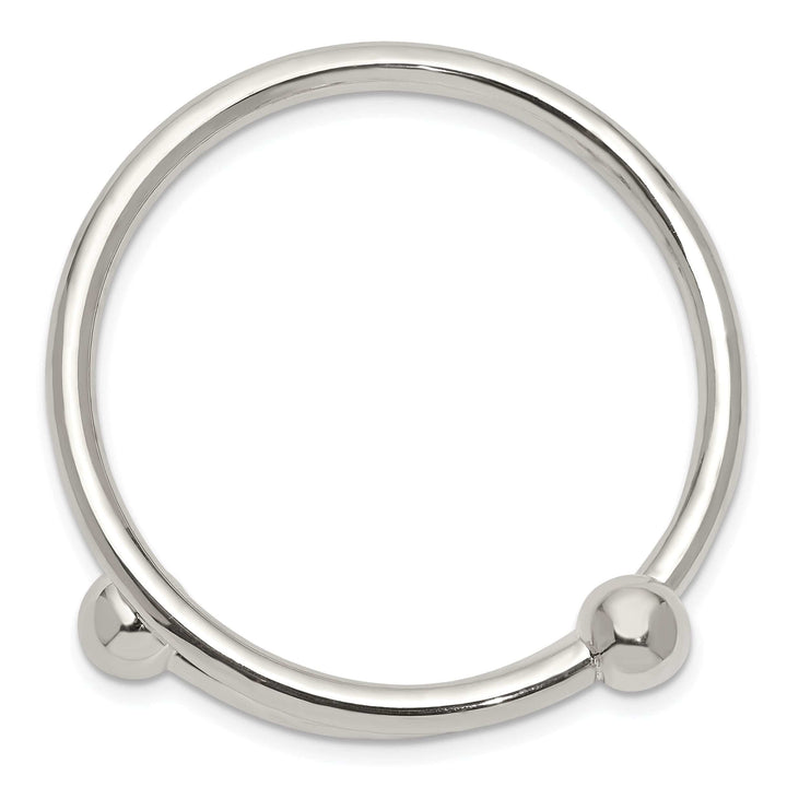 Lovely Rita's Bracelets Silver Childs Slip On Open Bangle Bracelet