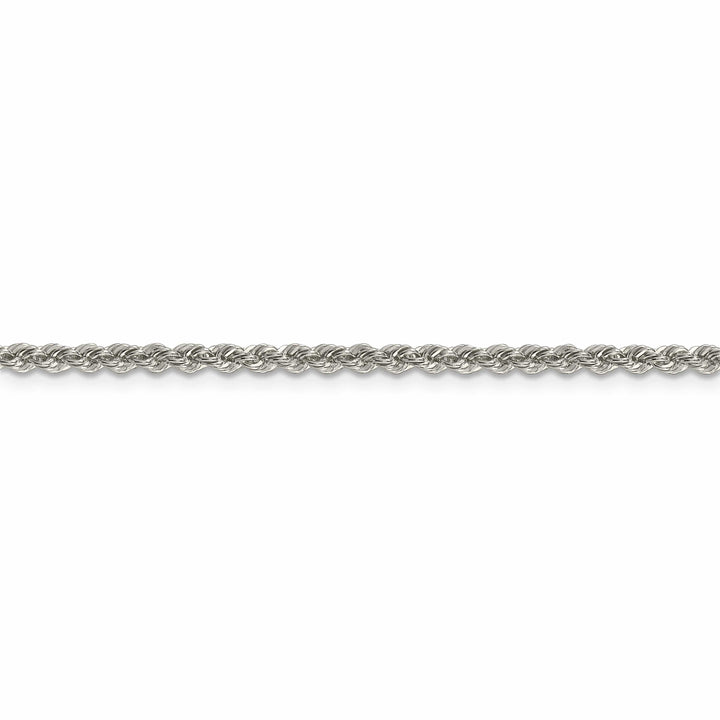 Lovely Rita's Bracelets Silver D.C 2.50-mm Solid Twisted Rope Chain